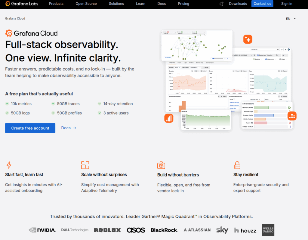 Grafana 모니터링 대시보드, 그라파나 설치